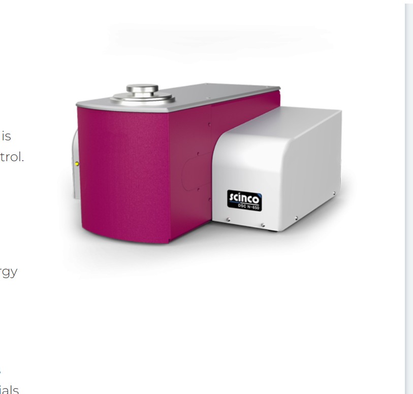 Differential scanning calorimetry (DSC)